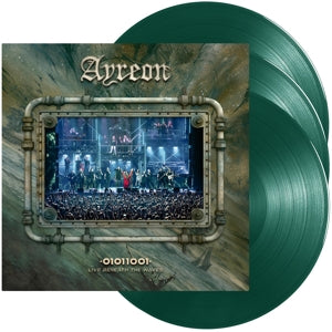 AYREON - 01011001 - LIVE BENEATH THE WAVES  Green Vinyl