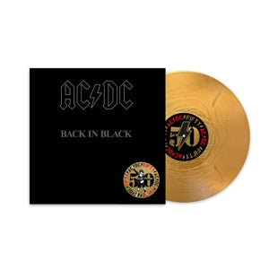 AC/DC - BACK IN BLACK Gold Vinyl