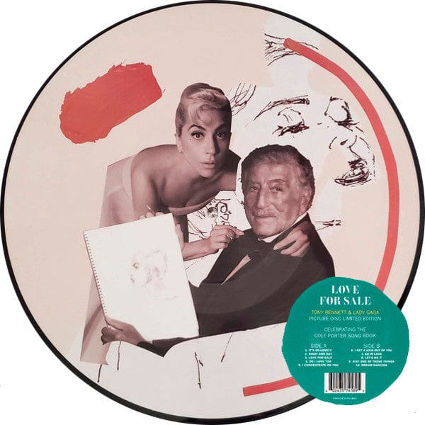 TONY BENNETT & LADY GAGA - LOVE FOR SALE  Picture Disc