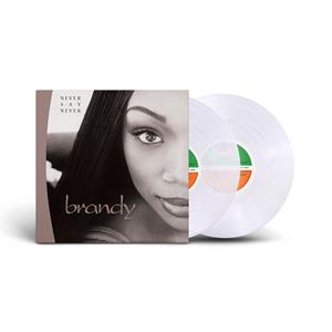 BRANDY - NEVER SAY NEVER Coloured Vinyl