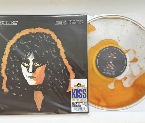 Eric Carr - Rockology Gold Orange Liquid (LP) Get Back Exclusive