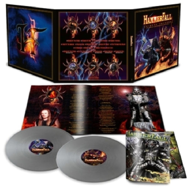 Hammerfall - Crimson thunder - Silver Vinyl (LP)