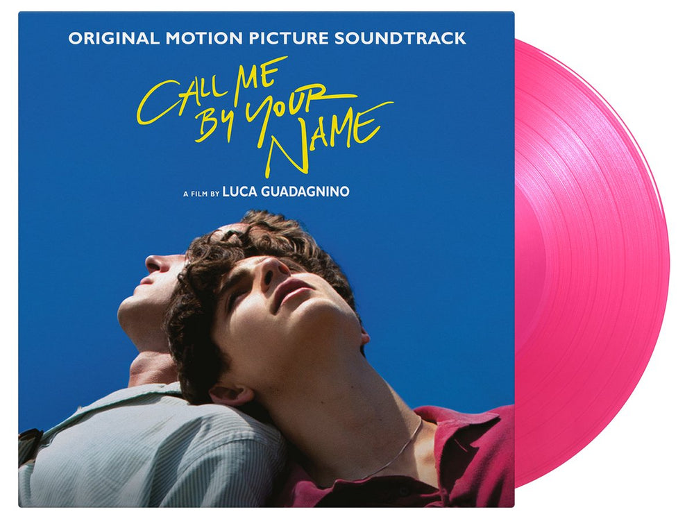 V/A - CALL ME BY YOUR NAME  Translucent Pink Vinyl + POSTER