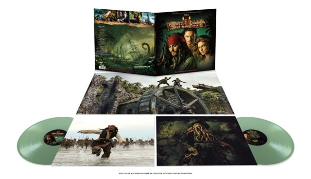 Hans Zimmer - Pirates of the caribbean: dead man's chest Translucent Green Vinyl (LP)