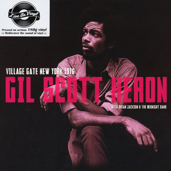 Gil Scott-Heron With Brian Jackson And Midnight Band, The - Village Gate New York 1976 (LP)