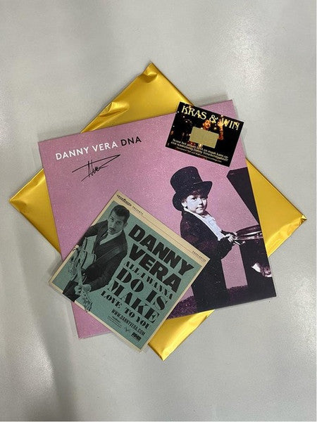 DANNY VERA - DNA  DELUXE, GESIGNEERD + 7" SINGLE, WIT VINYL