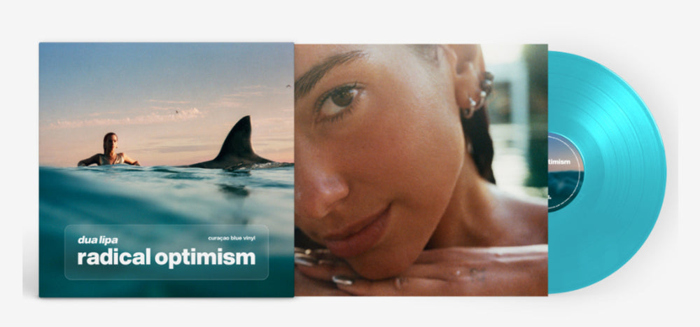 DUA LIPA - RADICAL OPTIMISM Curacao Blue Vinyl