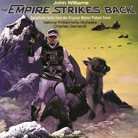 John Williams, Charles Gerhardt, National Philharm - The empire strikes back (LP)
