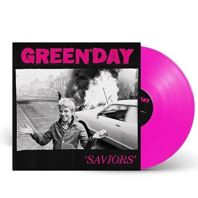 GREEN DAY - SAVIORS Neon Pink Vinyl