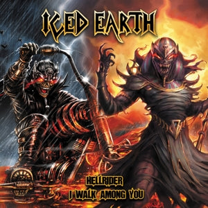 ICED EARTH - HELLRIDER / I WALK AMONG YOU Picture Disc