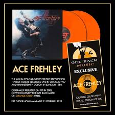 ACE FREHELEY - GREATEST HITS LIVE GET BACK EXCLUSIVE (LP)