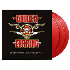 Golden Earring - You KNow We Love You  3LP, RED VINYL