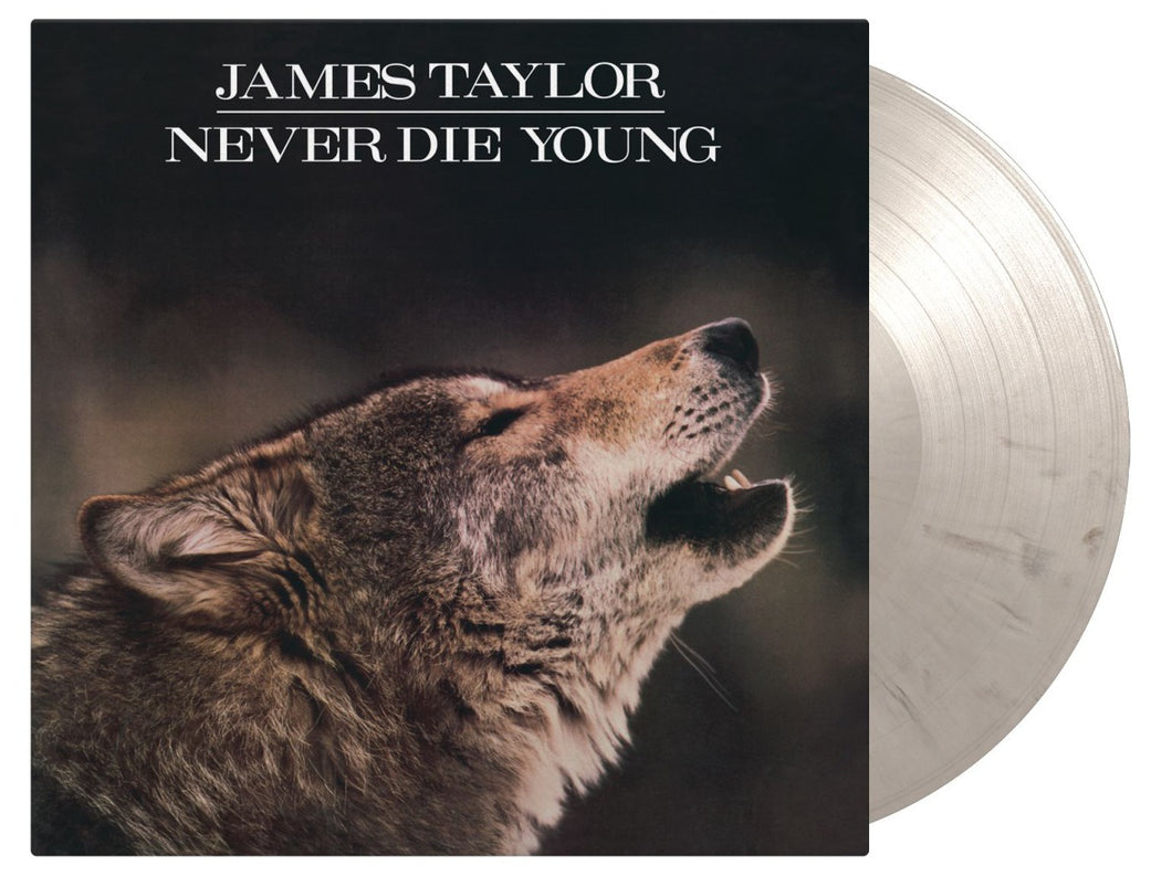 JAMES TAYLOR - NEVER DIE YOUNG Coloured Vinyl