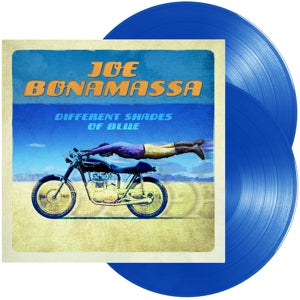 JOE BONAMASSA - DIFFERENT SHADES OF BLUE 2LP, Blue Vinyl