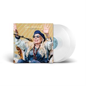 JONI MITCHELL - AT NEWPORT 2LP, Transparent Vinyl