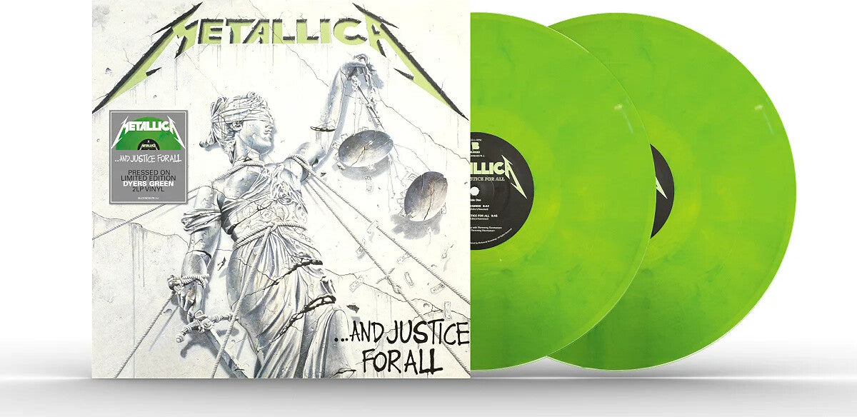 METALLICA - AND JUSTICE FOR ALL Coloured Vinyl