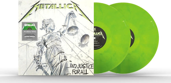 METALLICA - AND JUSTICE FOR ALL Coloured Vinyl