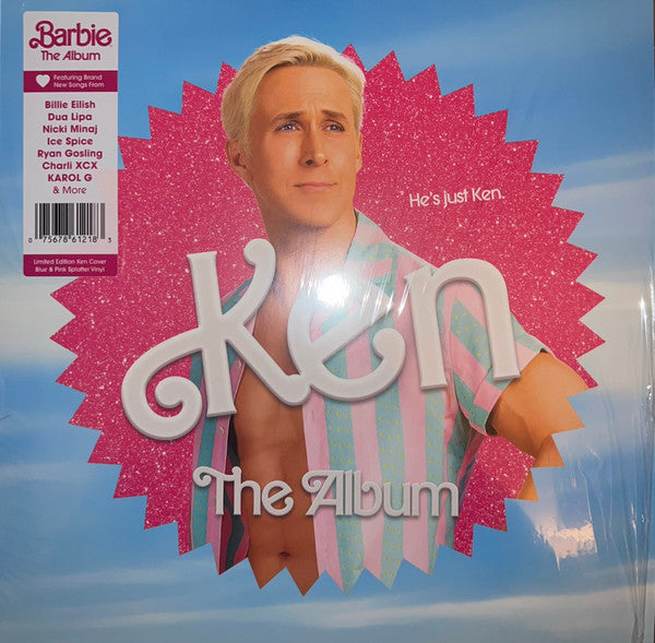 V/A - BARBIE THE ALBUM / KEN EDITION  TRANSLUCENT PINK WITH BLUE SPLATER
