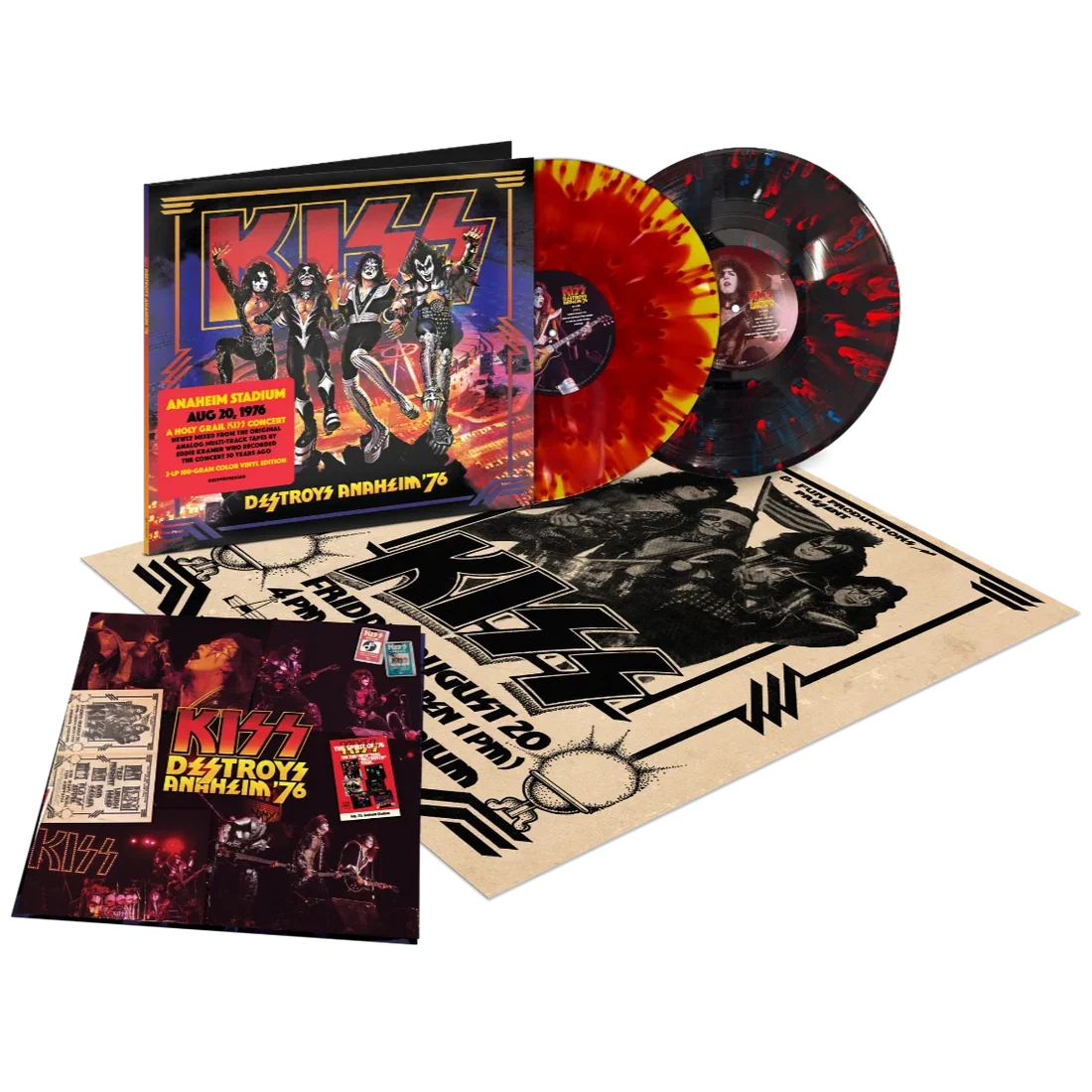 KISS - Destroys Anaheim 76 coloured ()