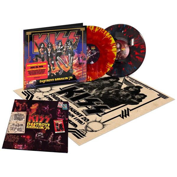 KISS - Destroys Anaheim 76 coloured (LP)