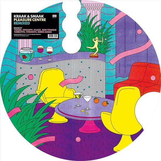 Kraak & Smaak – Pleasure Centre ‎Remixed Picture Disc
