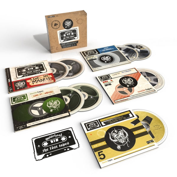 Motörhead - The Löst Tapes - The Collection (Vol. 1-5) 8CD Box