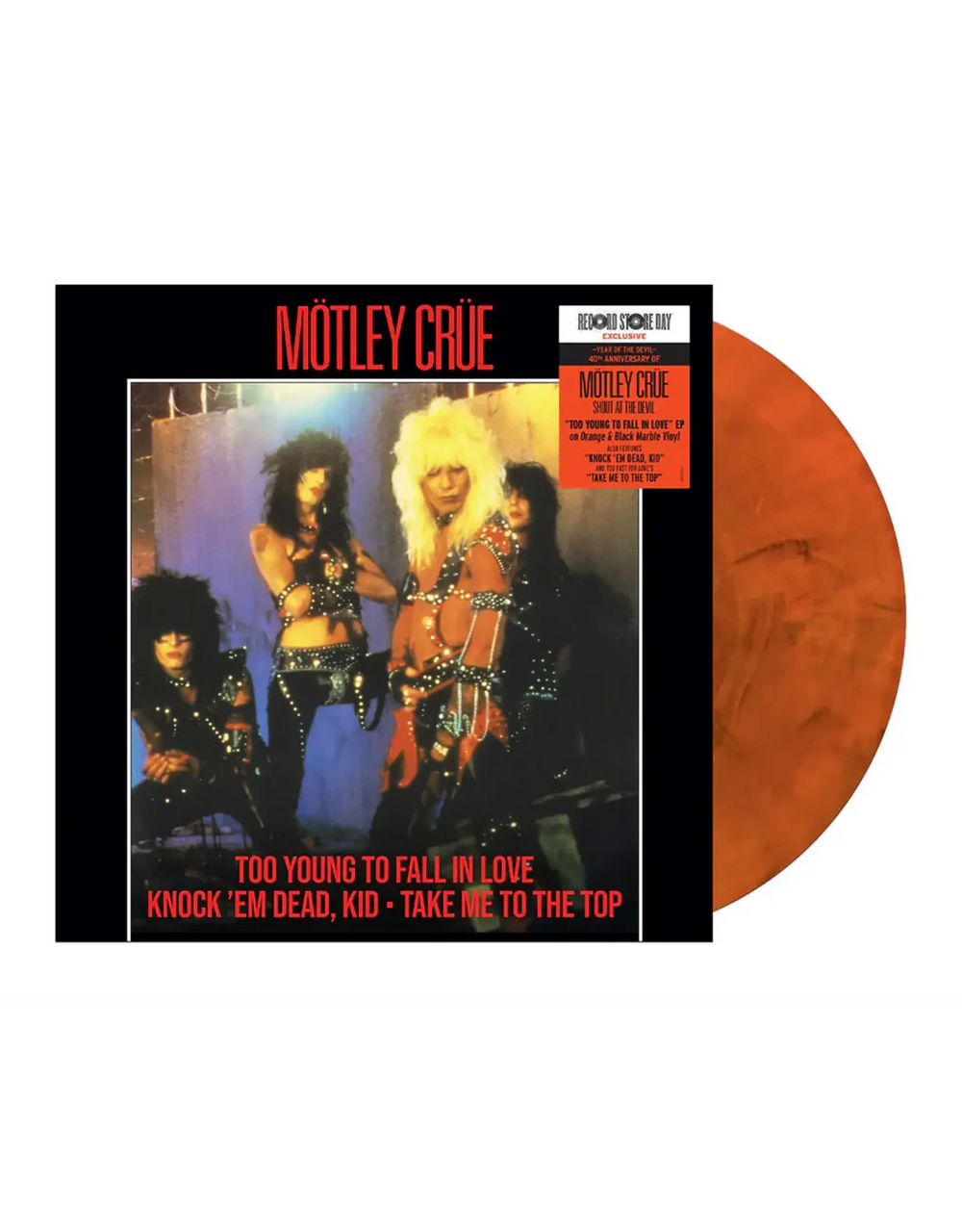 Mötley Crüe – Too Young To Fall In Love EP  BLF