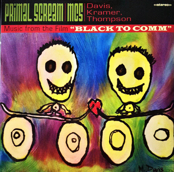 Primal Scream / MC5 / Michael Davis (2), Wayne Kramer, Dennis Thompson (2) - Music From The Film "Black To Comm" (LP)