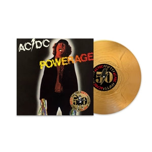 AC/DC - POWERAGE Gold Vinyl