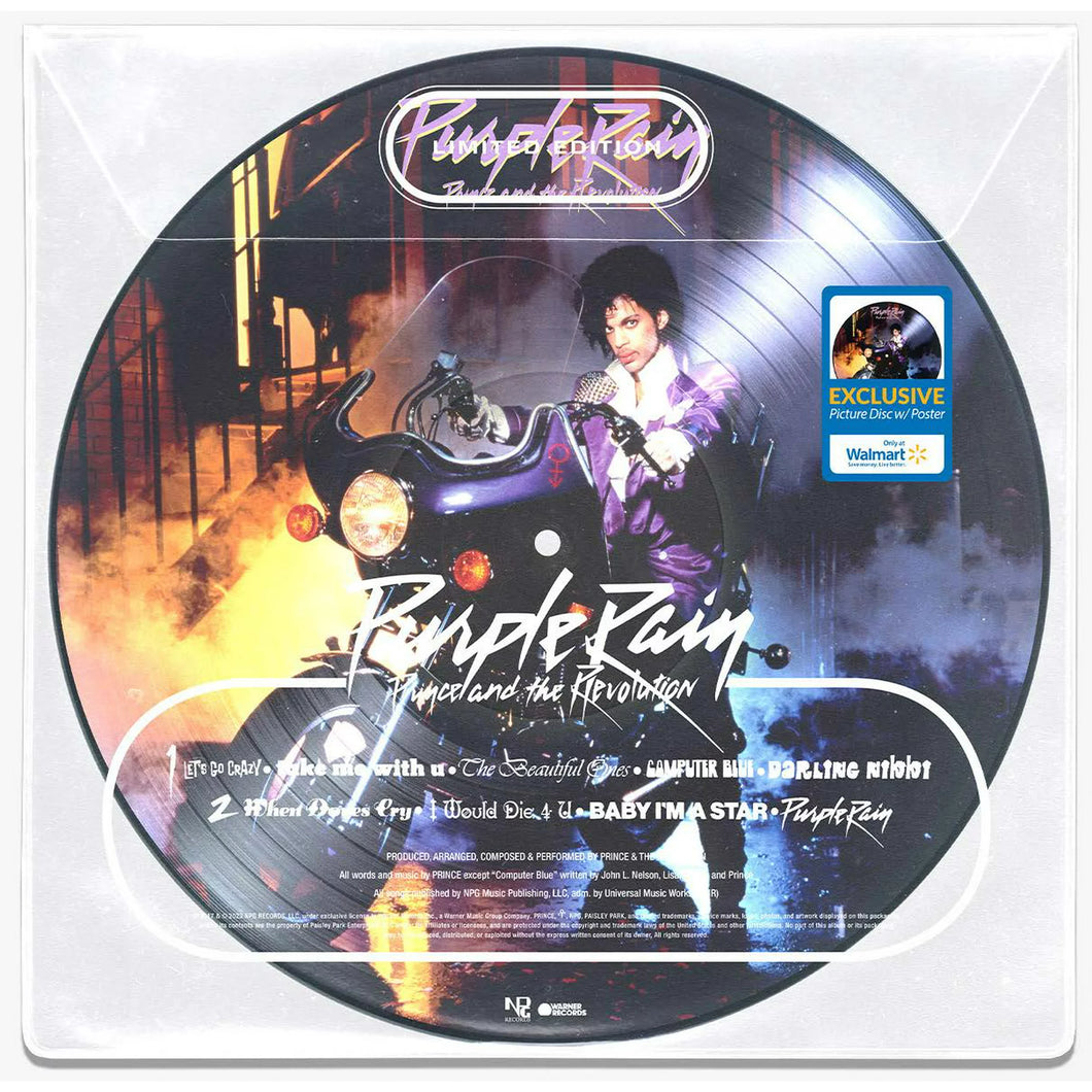 Prince - Purple Rain (Walmart Exclusive Picture Disc + Poster)