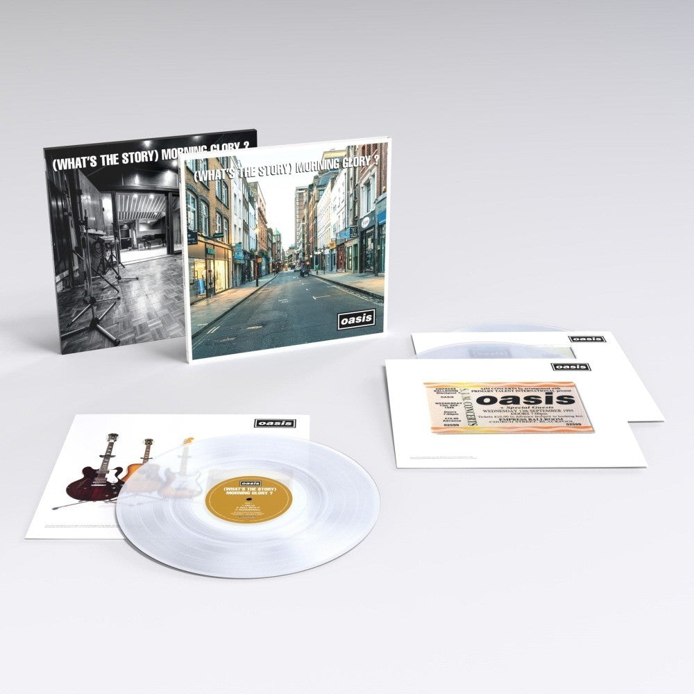 Oasis - (What’s the Story) Morning Glory? Clear Vinyl (30th Anniversary) Clear 3LP (LP)