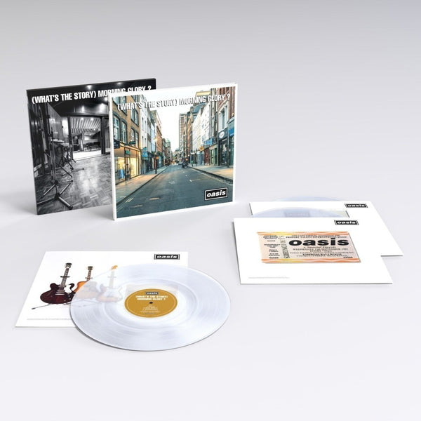 Oasis - (What’s the Story) Morning Glory? Clear Vinyl (30th Anniversary) Clear 3LP (LP)