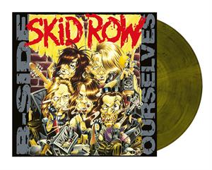 SKID ROW - B-SIDE OURSELVES  .. Ourselves /Yellow & Black Marble/Blf 23
