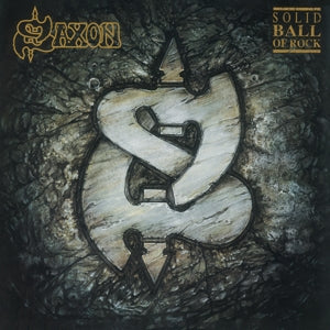 SAXON - SOLID BALL OF ROCK Coloured Vinyl