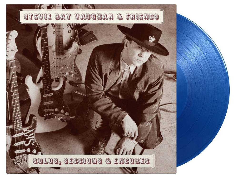 STEVIE RAY VAUGHAN - SOLOS, SESSIONS & ENCORES Coloured Vinyl