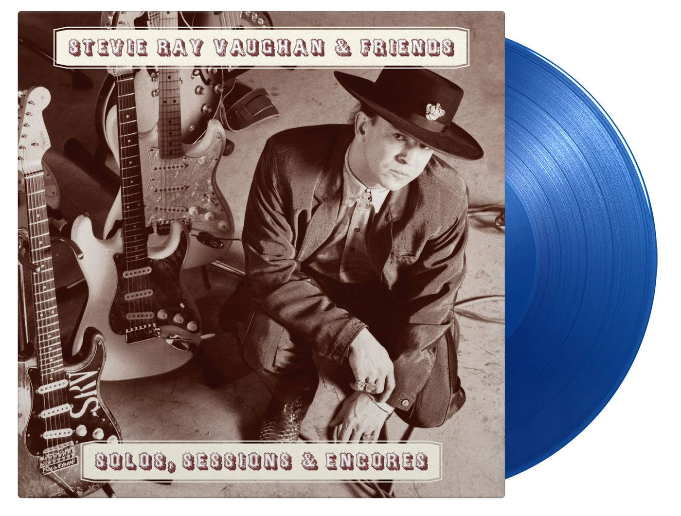 STEVIE RAY VAUGHAN - SOLOS, SESSIONS & ENCORES Coloured Vinyl