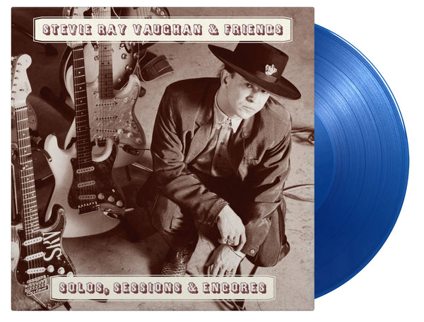 STEVIE RAY VAUGHAN - SOLOS, SESSIONS & ENCORES Coloured Vinyl