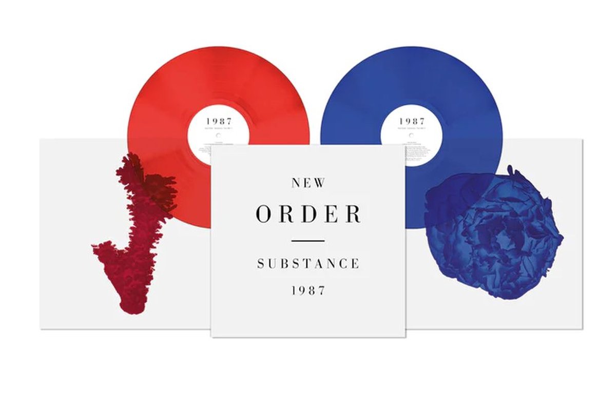 NEW ORDER - SUBSTANCE 1987 Coloured Vinyl