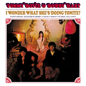 TOMMY BOYCE & BOBBY HART - I WONDER WHAT SHE'S DOING TONITE?  Red Vinyl