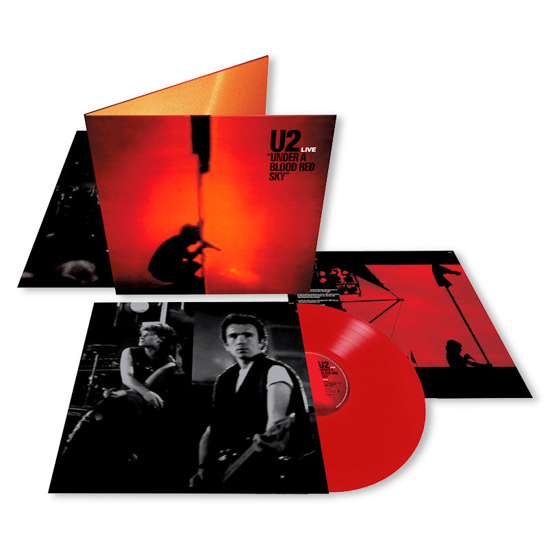 U2 - UNDER A BLOOD RED SKY Coloured Vinyl BLF23