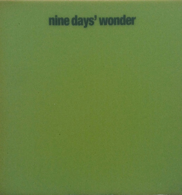 Nine Days' Wonder - Nine Days Wonder (LP)