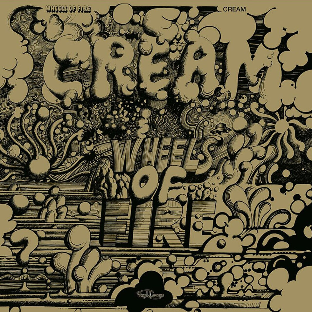 Cream - Wheels of Fire  Gold Foil Cover (LP)
