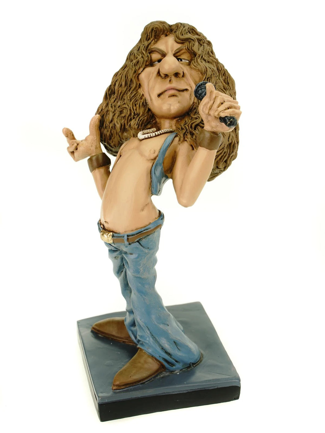 Robert Plant Led Zeppelin Figurine Vogler by Warren Stratford