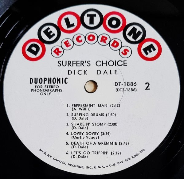 Dick Dale & His Del-Tones - Surfer's Choice (LP)