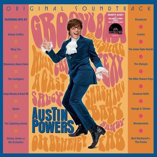 Austin Powers: International Man of Mystery OST RSD Coloured 2LP