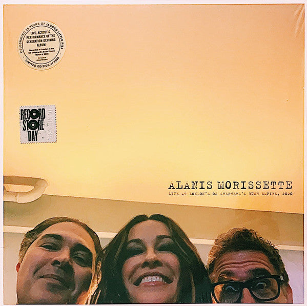 Alanis Morissette - Live At London's O2 Shepherd's Bush Empire Black Friday 2LP