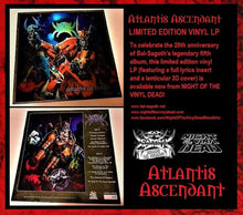 Afbeelding in Gallery-weergave laden, Bal-Sagoth ‎– Atlantis Ascendant Coloured Vinyl with  lenticular  3D Cover
