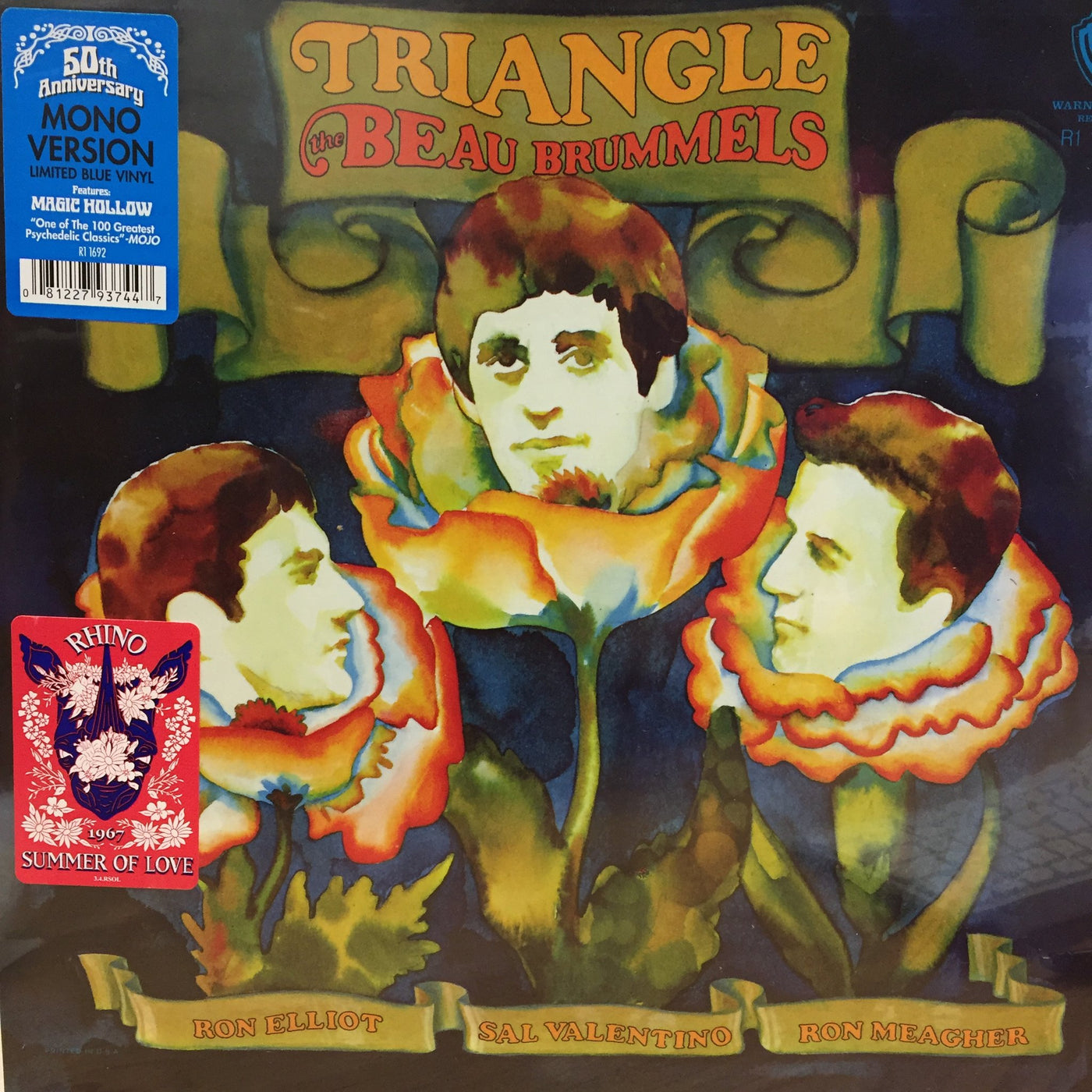 BEAU BRUMMELS - Triangle Coloured  Vinyl