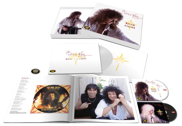 BRIAN MAY - BACK TO THE LIGHT      White Vinyl  +2cd  2021 Mix