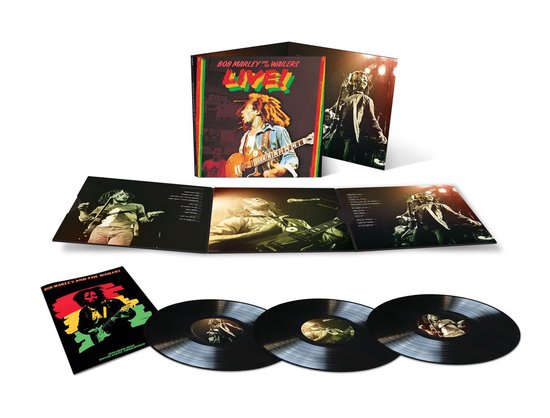BOB MARLEY & THE WAILERS Live! 3LP